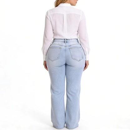 Galbina – Jean large galbant effet push-up BESHAP