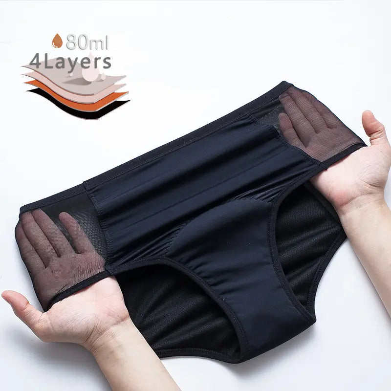 Norvella – Culotte menstruelle nuit taille haute absorbante BESHAP