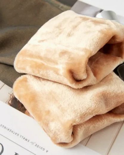 Warmea® – Le collant polaire pour femme effet transparent