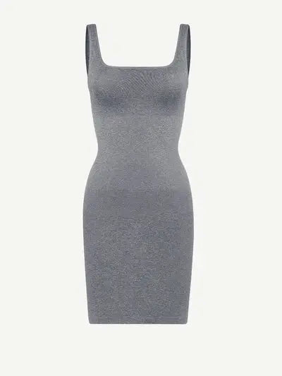 Rovena® –Robe Gainante Col Carré Sans Couture BESHAP