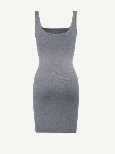 Rovena® –Robe Gainante Col Carré Sans Couture BESHAP