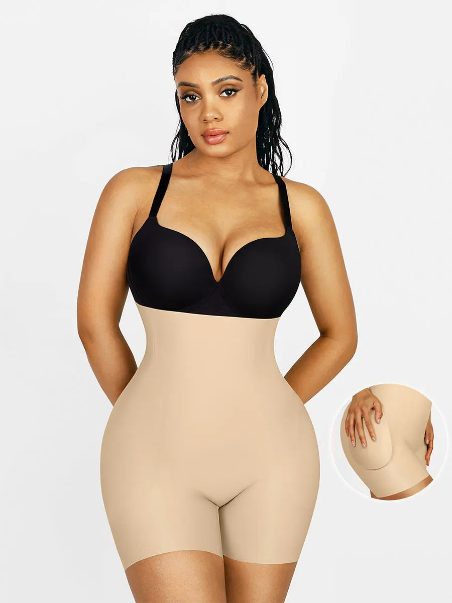 Bellixa® – Gaine taille haute avec rehausse-fessier et coussinets amovibles Waistdear