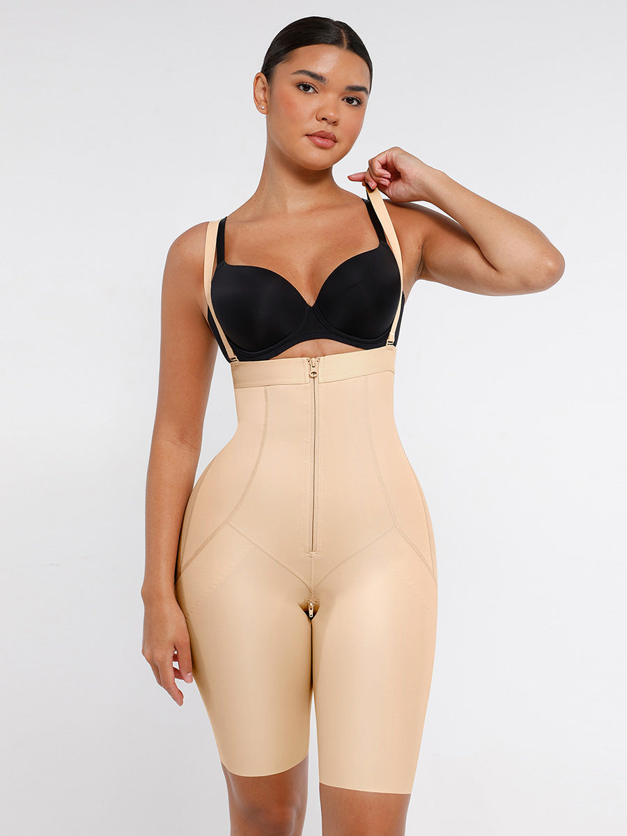 Wholesale Body Shaper clips inside for post-operative wear and removable shoulder straps