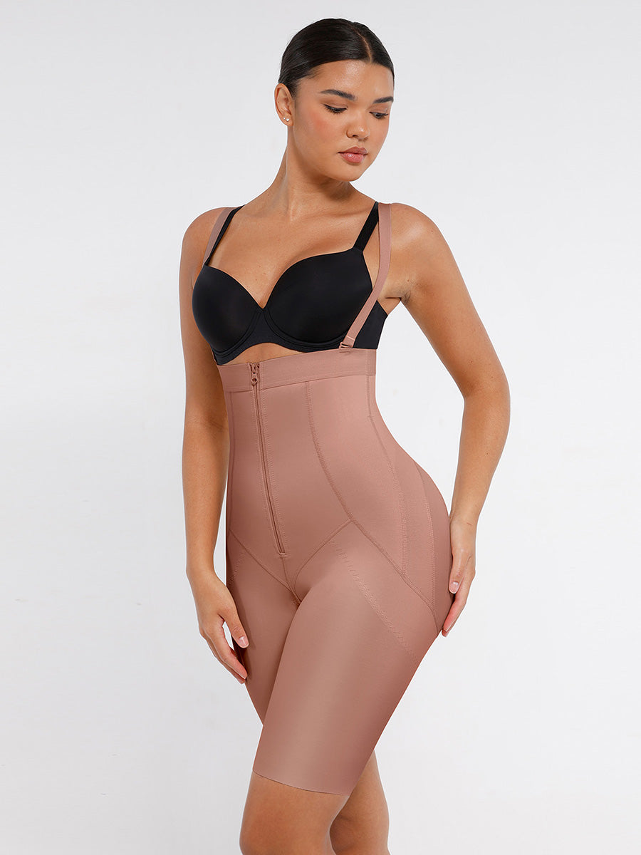 Wholesale Body Shaper clips inside for post-operative wear and removable shoulder straps
