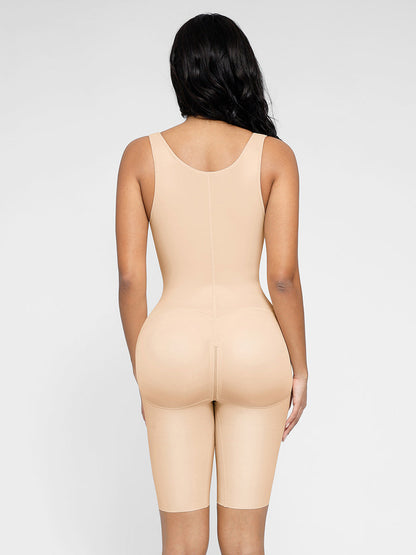 Wholesale Post-Operative Breast-Covering Side-Zip Body Shaper