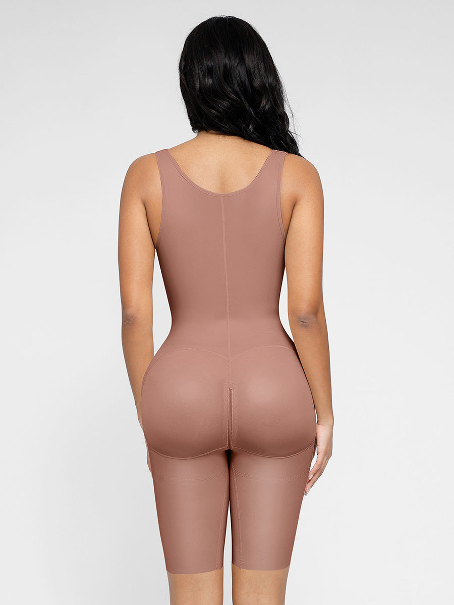 Wholesale Post-Operative Breast-Covering Side-Zip Body Shaper