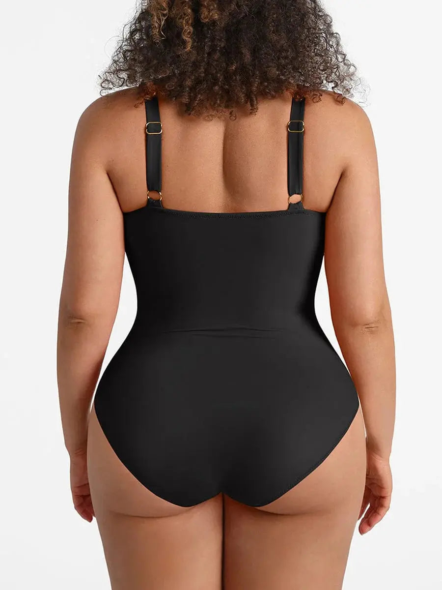 Aquaslim® – Maillot de Bain Gainant Ventre Plat | Effet Sculptant Immédiat Waistdear