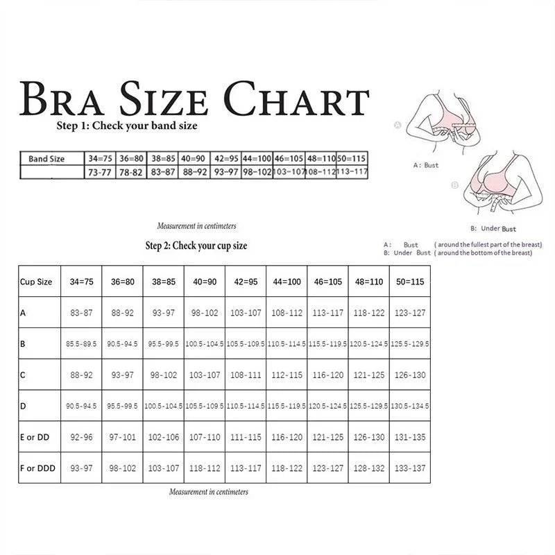 Push-Up Bra – Full Back Coverage & Shaping