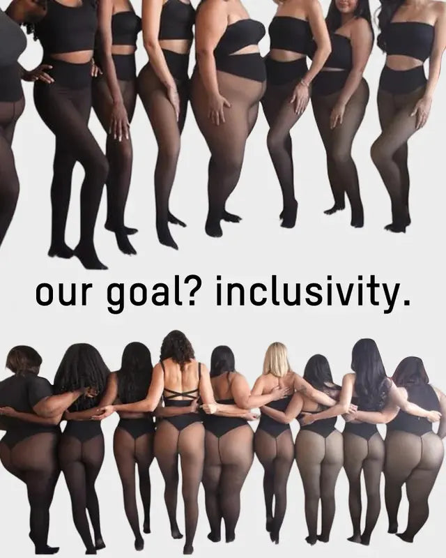 Warmena®  – Le collant polaire pour femme effet transparent