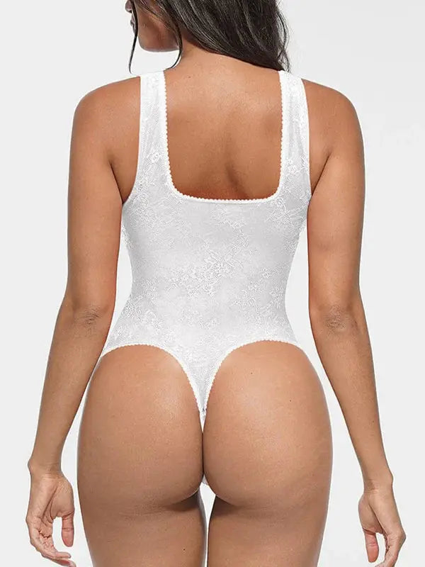 Sirella® – Body Dentelle Décolleté Plongeant Effet Sculptant Discret BESHAP