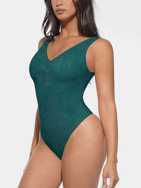 Sirella® – Body Dentelle Décolleté Plongeant Effet Sculptant Discret BESHAP