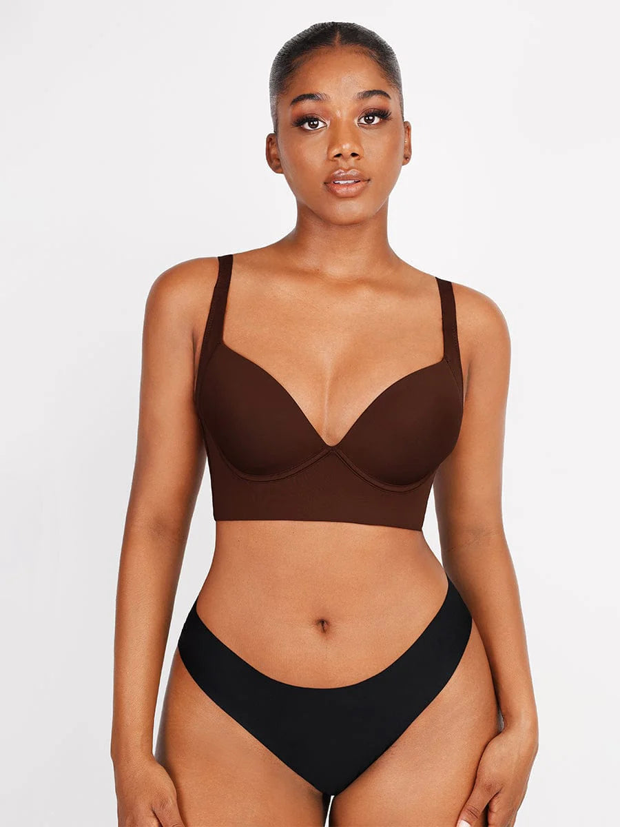 Formexa® – Soutien-gorge push-up avec dos couvrant et sculptant couleur Noir