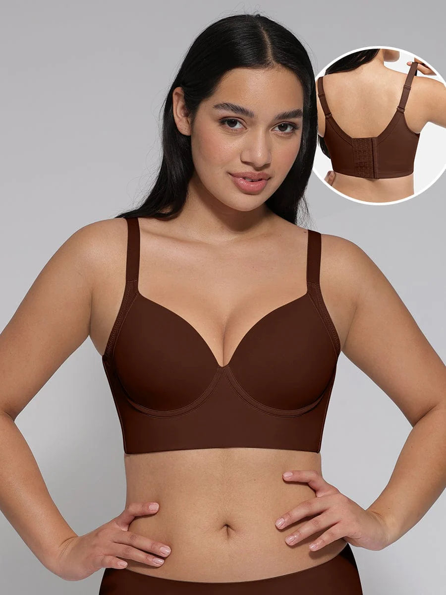 Formexa® – Soutien-gorge push-up avec dos couvrant et sculptant couleur Noir