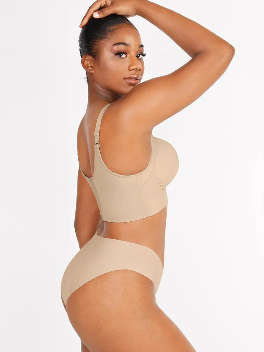 Formexa® – Soutien-gorge push-up avec dos couvrant et sculptant blanc Beshap