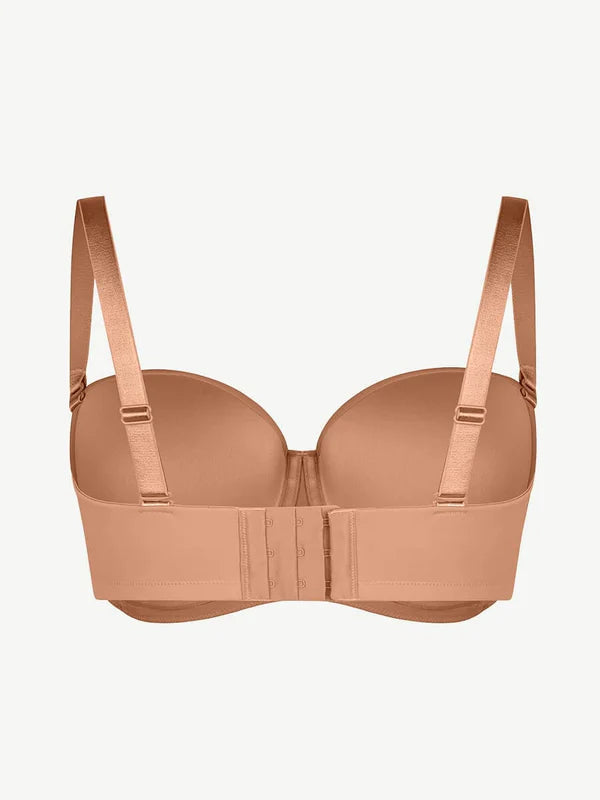 Seduction® – Soutien-Gorge Bandeau Sans Bretelles, Antidérapant, Rembourré 1/2 Balconnet