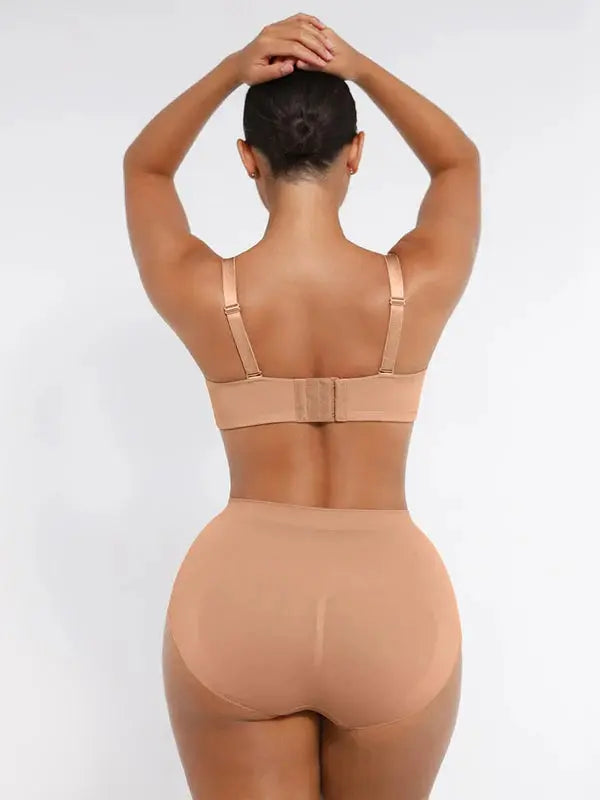 Seduction® – Soutien-Gorge Bandeau Sans Bretelles, Antidérapant, Rembourré 1/2 Balconnet BESHAP
