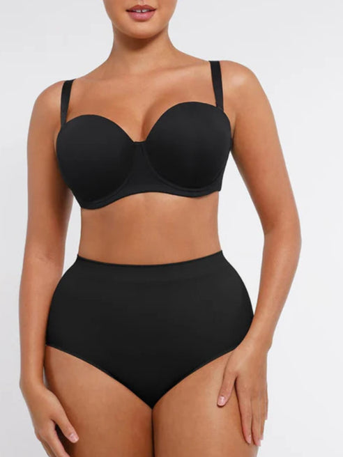 Seduction® – Soutien-Gorge Bandeau Sans Bretelles, Antidérapant, Rembourré 1/2 Balconnet