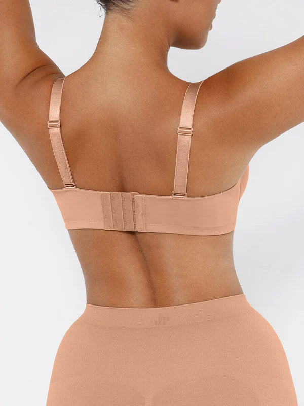 Seduction® – Soutien-Gorge Bandeau Sans Bretelles, Antidérapant, Rembourré 1/2 Balconnet