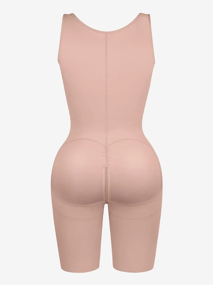 Wholesale Post-Operative Breast-Covering Side-Zip Body Shaper