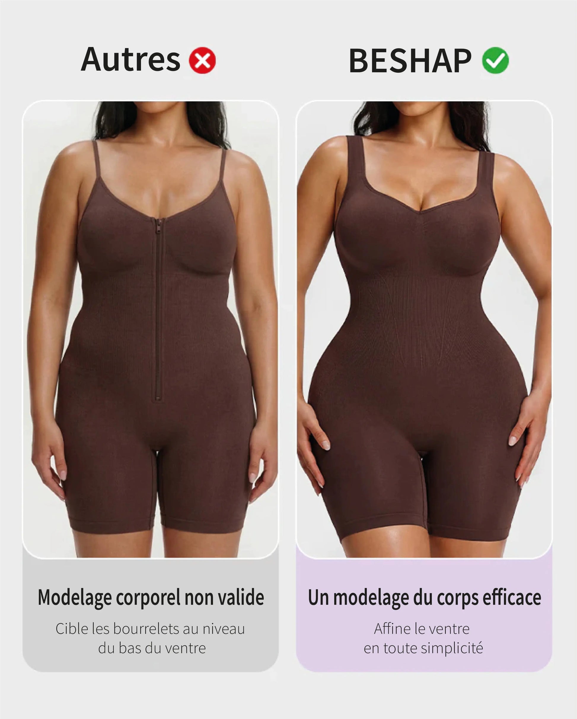 Orélina® – Body Gainant avec Accès Facile Sans Retrait Waistdear