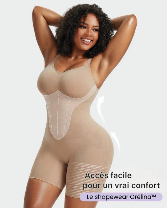 Orélina® – Body Gainant avec Accès Facile Sans Retrait Waistdear