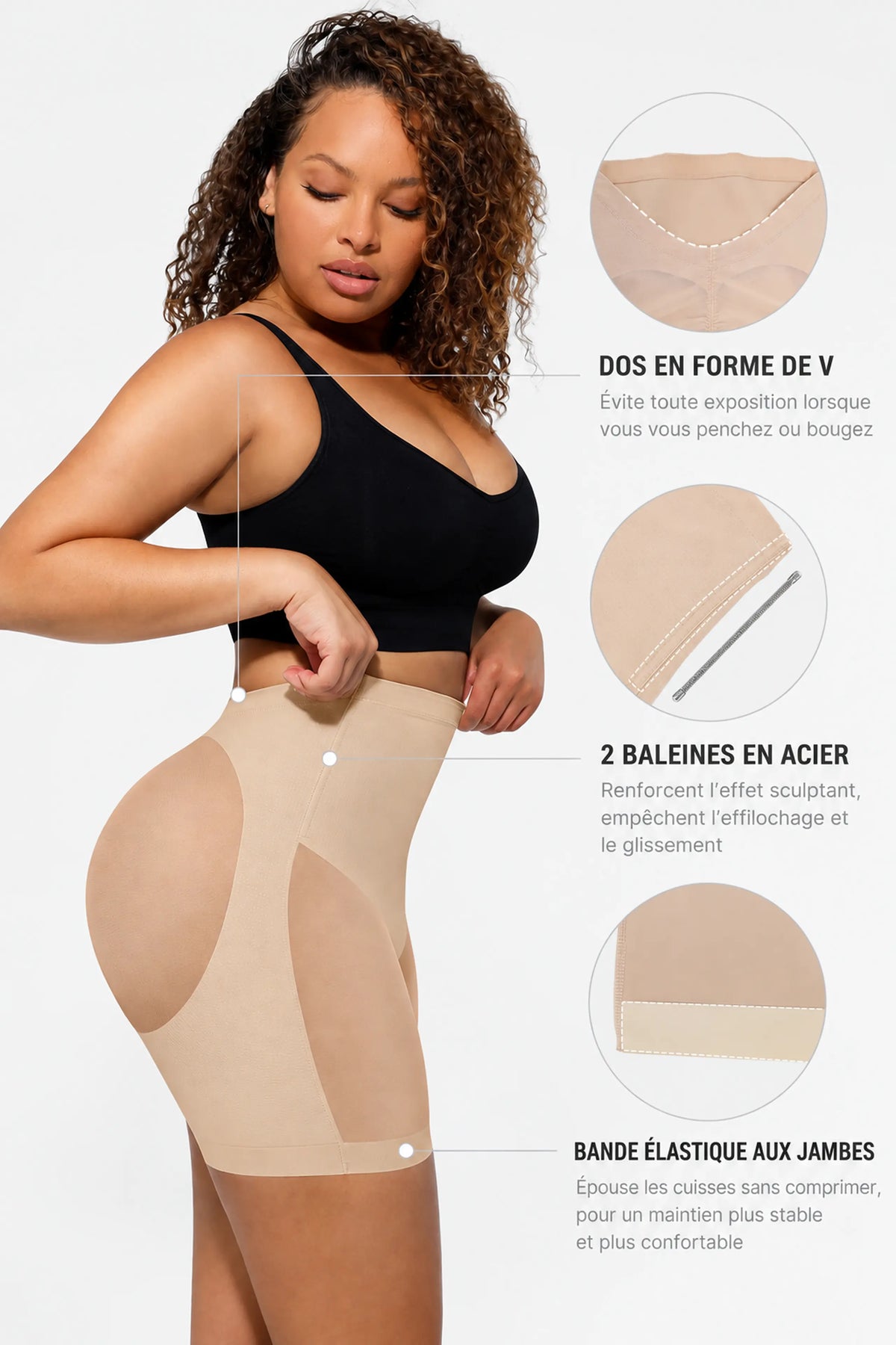Luneva® – Low-rise tulle buttock shaper