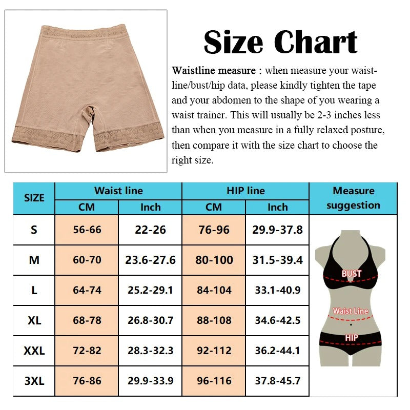 LuxeLift Lace Panty High-Waist Curve Enhancer