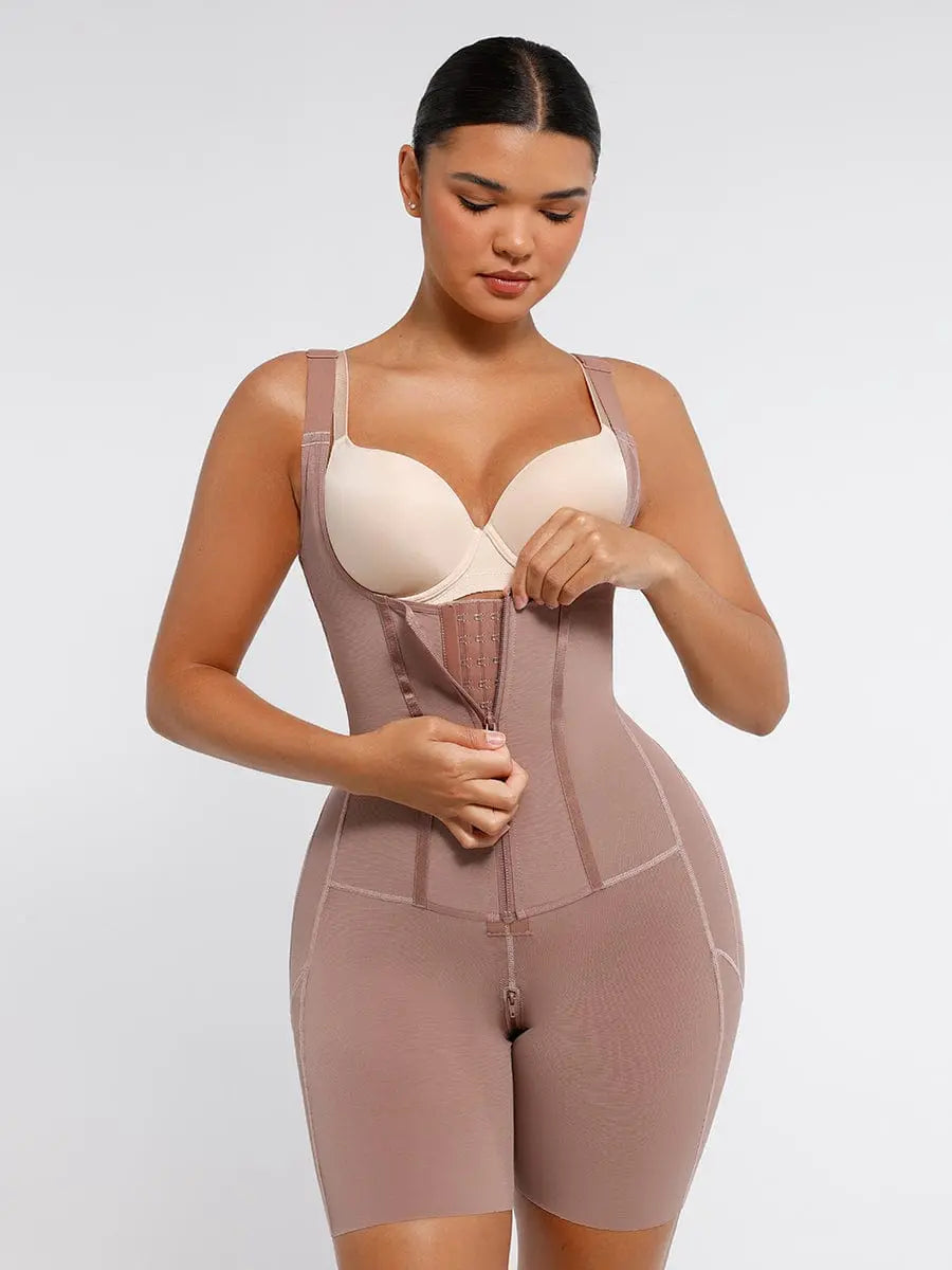 EleganceFit body short gainant ventre plat BESHAP