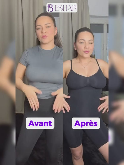 Elvara® – Corpo Sostegno Forte – Pantaloncini Effetto Pancia Piatta e Sagoma Scolpita