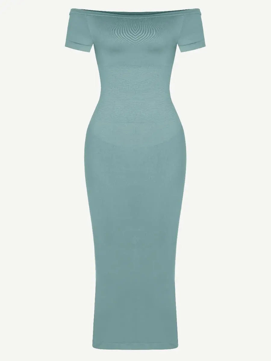 Wholesale🌿 Eco-friendly Seamless Short-sleeved Outerwear Dress