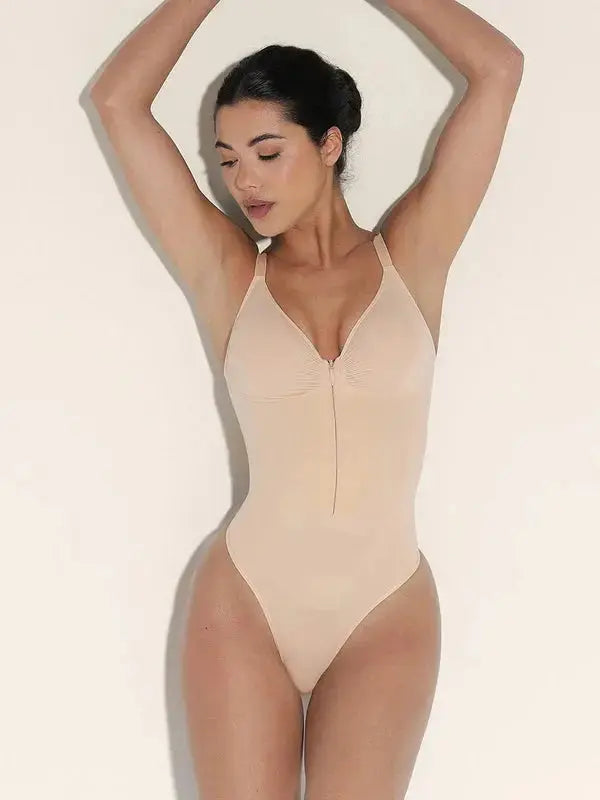 Formina® – Body Gainant Plongeant à Clips Interieurs BESHAP