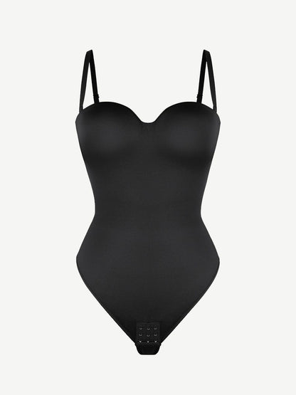 Wholesale One-Piece Underwire Strap Removable Waist And Abdomen Shaping Thong Bodysuit