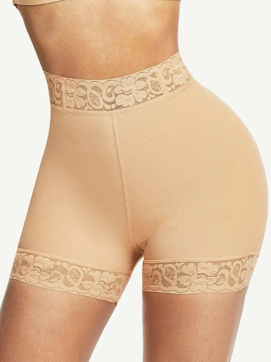 Wholesale Good High Waist Lace Butt Enhancer Panty Curve Smoothing