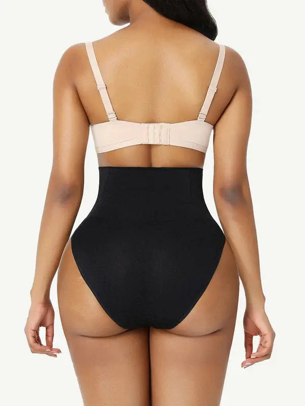 Prestagie® – Culotte Gainante Ventre plat Taille Haute Sans Couture, Confort et Affinement BESHAP