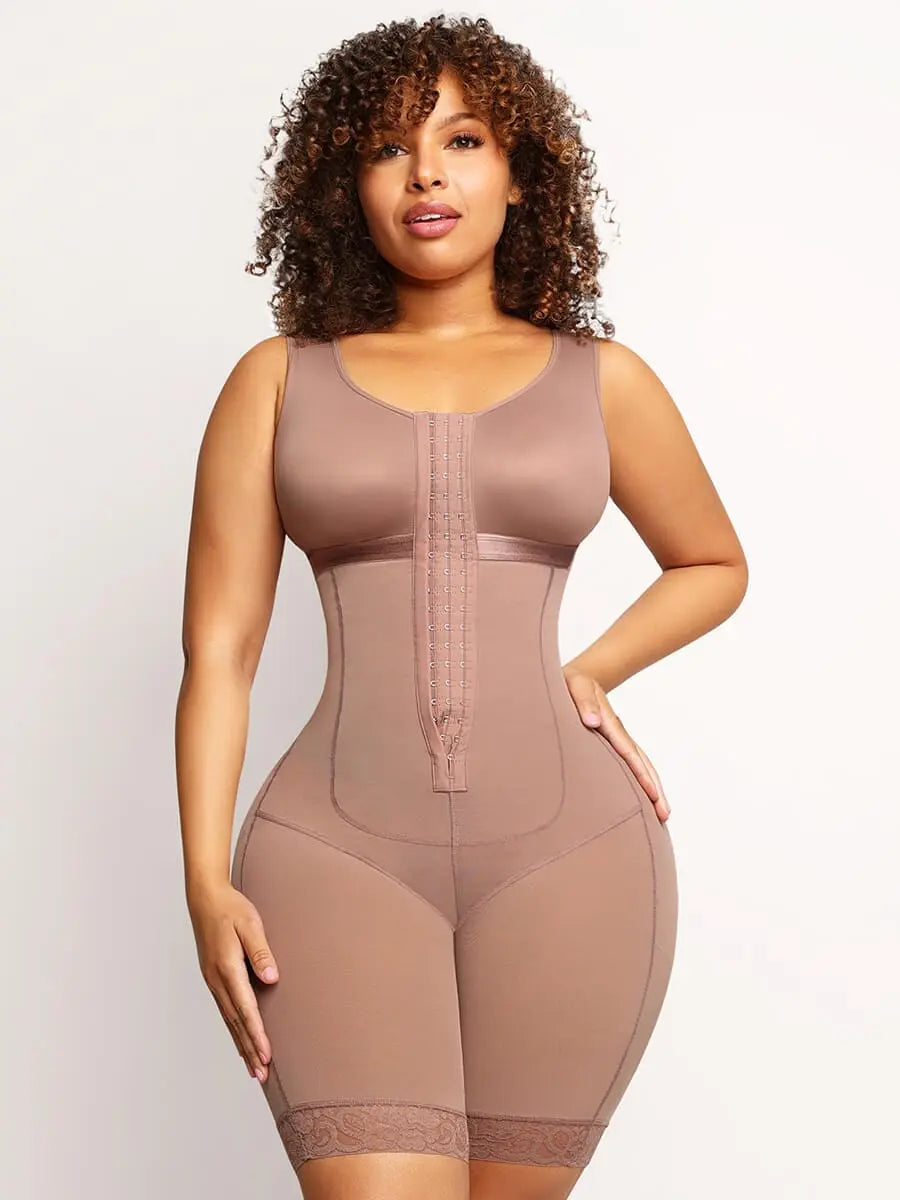 Post-op Chest Wrap Jumpsuit Beshap
