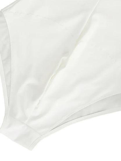 Chicafit® – Body Chic en Maille Transparente Col V