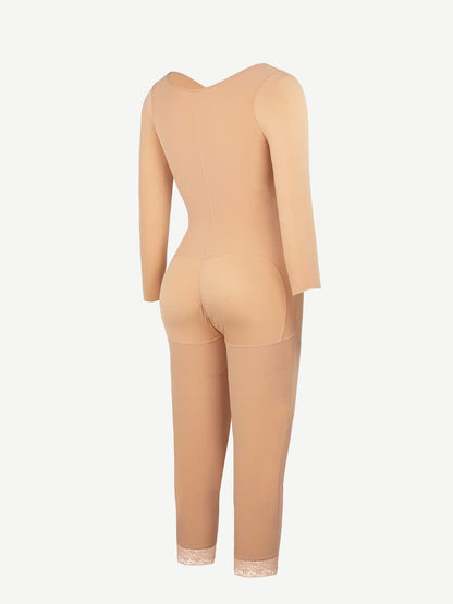 Wholesale U-shaped Free Cutting Cuff Design Postsurgical Breast Support Butt Lifting Shapewear