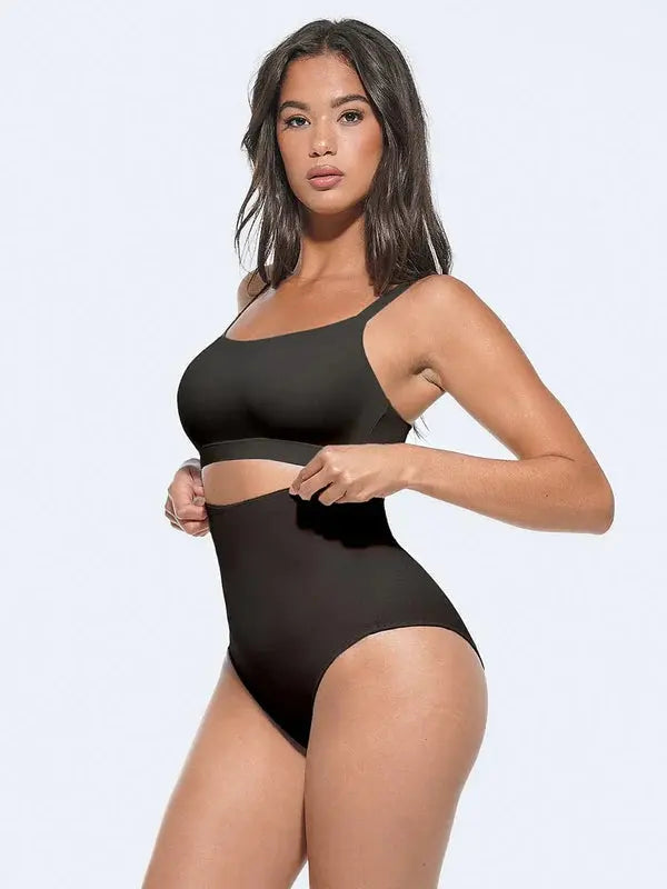Prestagie® – Gaine Culotte Taille Haute – Ventre Plat & Silhouette Sculptée BESHAP