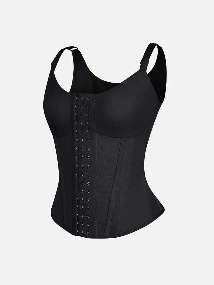 Serantexa® – Gilet Serrante 7 Stecche Acciaio con Supporto Petto e Chiusura Tripla