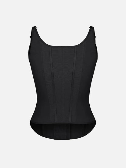 Serantexa® – Gilet Serrante 7 Stecche Acciaio con Supporto Petto e Chiusura Tripla
