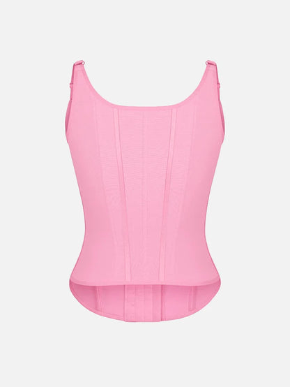 Serantexa® – Gilet Serrante 7 Stecche Acciaio con Supporto Petto e Chiusura Tripla