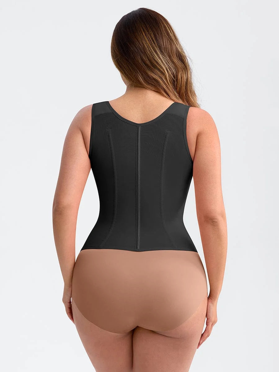 Ressina® – Corset Ventre Plat Gainant avec Maintien de la Poitrine