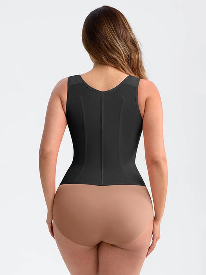 Ressina® – Corset Ventre Plat Gainant avec Maintien de la Poitrine