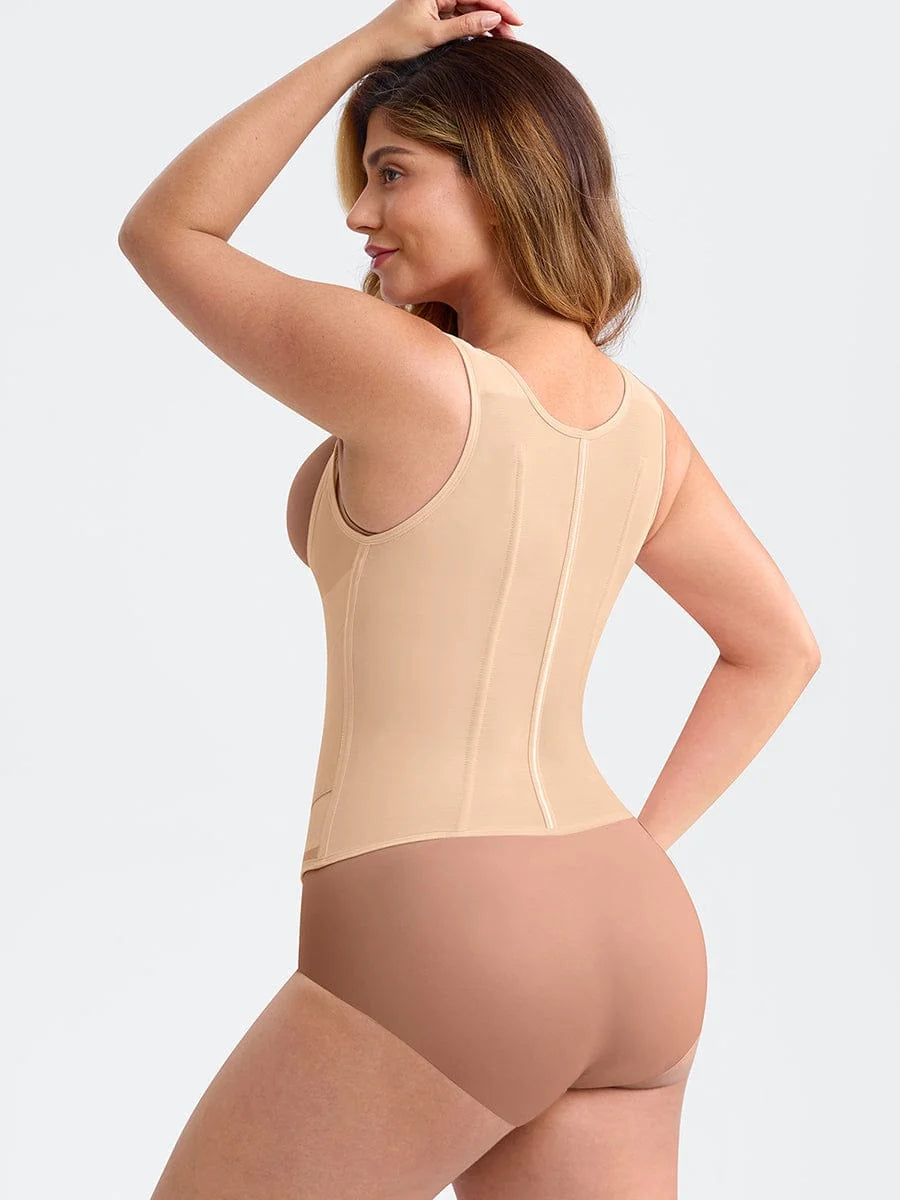 Ressina® – Corset Ventre Plat Gainant avec Maintien de la Poitrine