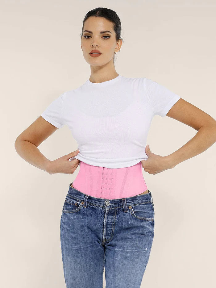 Serantexa® – Gilet Serrante 7 Stecche Acciaio con Supporto Petto e Chiusura Tripla