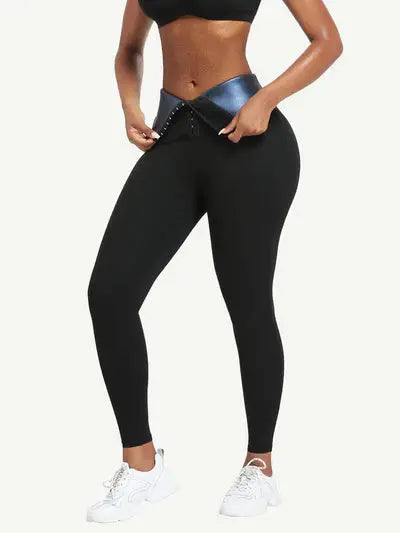 FlexUp – Legging Gainant taille Haute, Sculpte et Fait Transpirer Waistdear