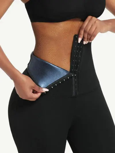 FlexUp – Legging Gainant taille Haute, Sculpte et Fait Transpirer Waistdear